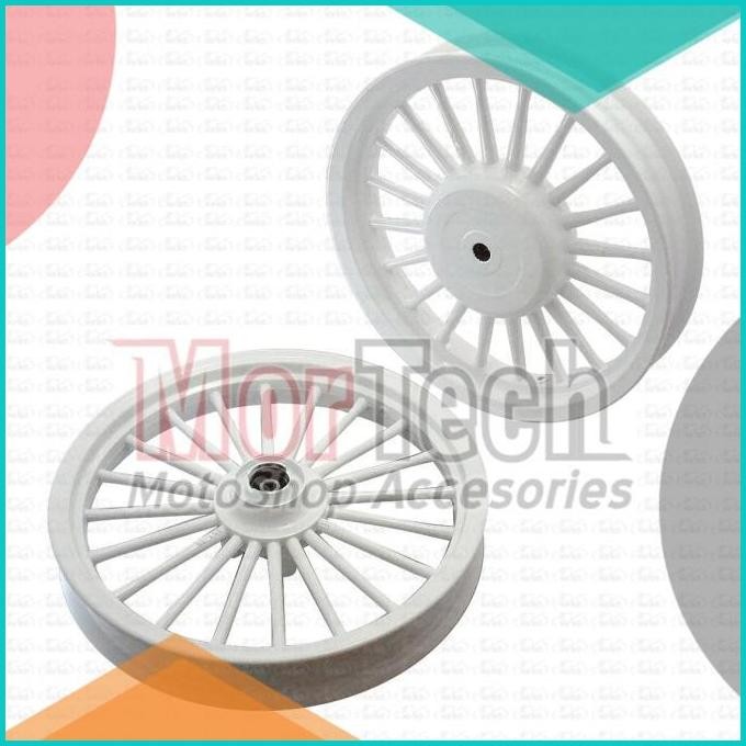 Velg - pelek racing Palang 20 Turbin Rossi Beat Street FI eSP Putih 1