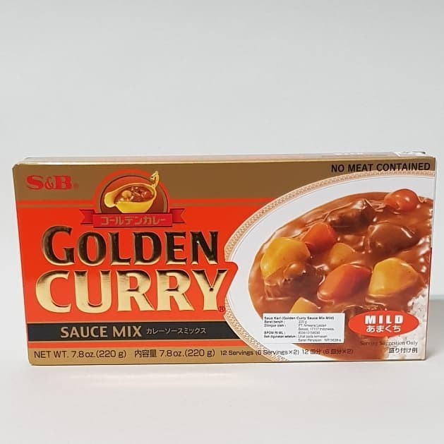 

Bya - S&B Golden Curry Mild 220 Gr