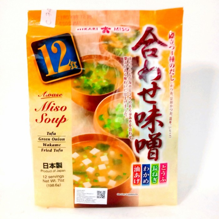 

Bya - Hikari Miso Miso Instans (Isi 12 Pack )198 Gr