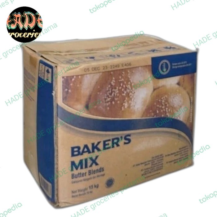 

Bya - Anchor Bakers Mix Butter Bland 15Kg Campuran Margarin Mentega Butter
