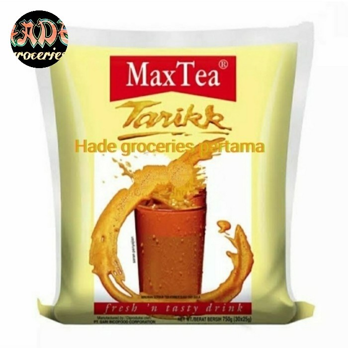 

Bya - Max Tea Teh Tarikk 25Gr 30 Sachet