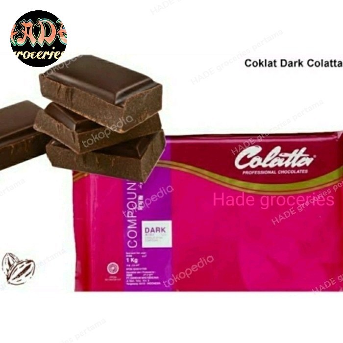 

Bya - Colatta Dark Compound 1 Kg Chocolate