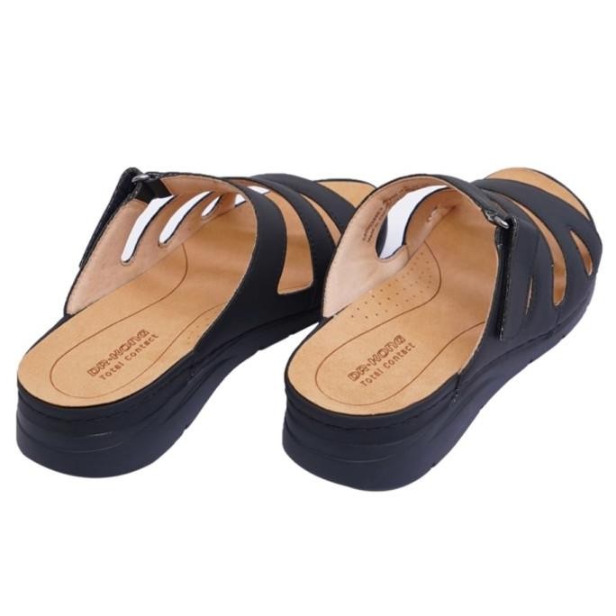 Sandal Kesehatan Kaki Total Contact DR KONG Black 8000389 GTM