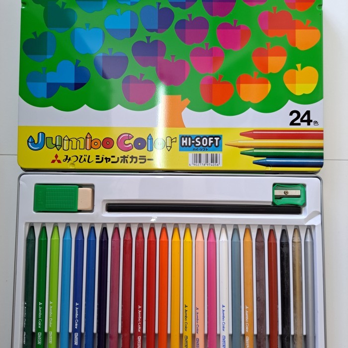 

Stationery krayon jepang jumbo color isi 24