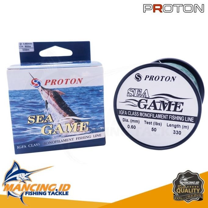 Senar Pancing PROTON SEAGAME Monofilament line MADE IN JAPAN