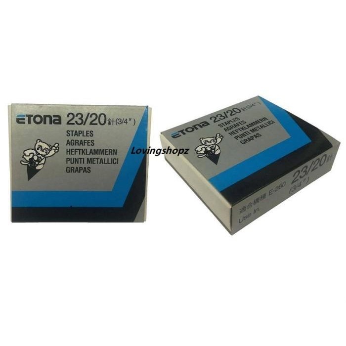 

Isi Stapler/Staples Etona No.23/20