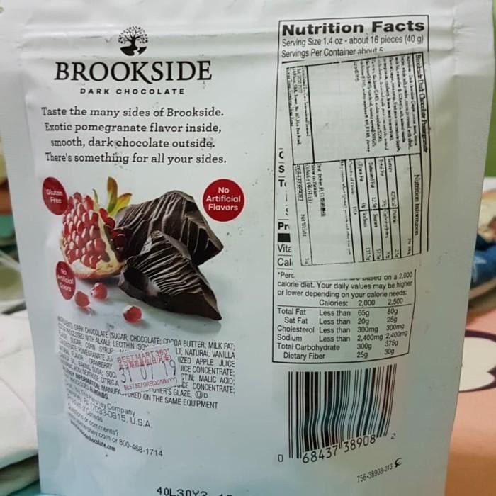 

Brookside Dark Chocolate Pomegrate Flavor