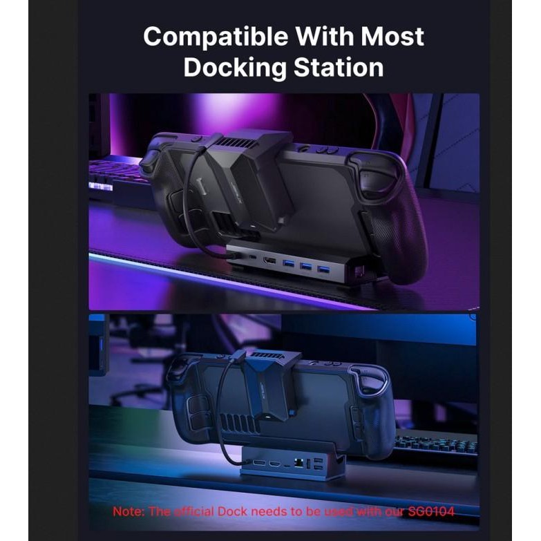 Jsaux Cooling Fan For Steam Deck Pendingin Cooler Steam Deck Original