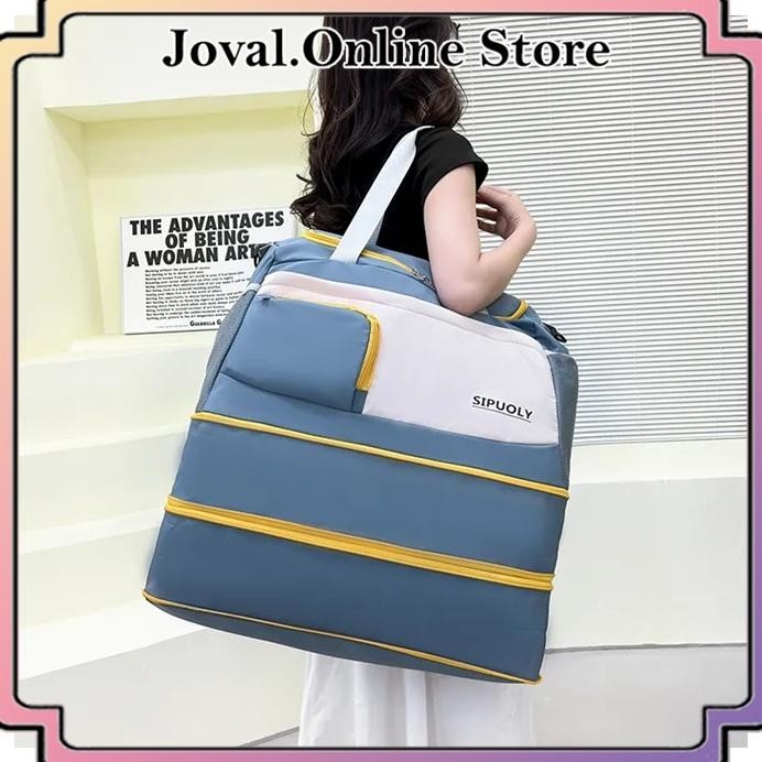 Original Tas Travel Jumbo 3 Tingkat / Travel Bag Jumbo Premium