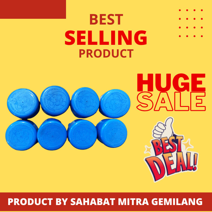 tutup galon isi ulang 1000 pcs