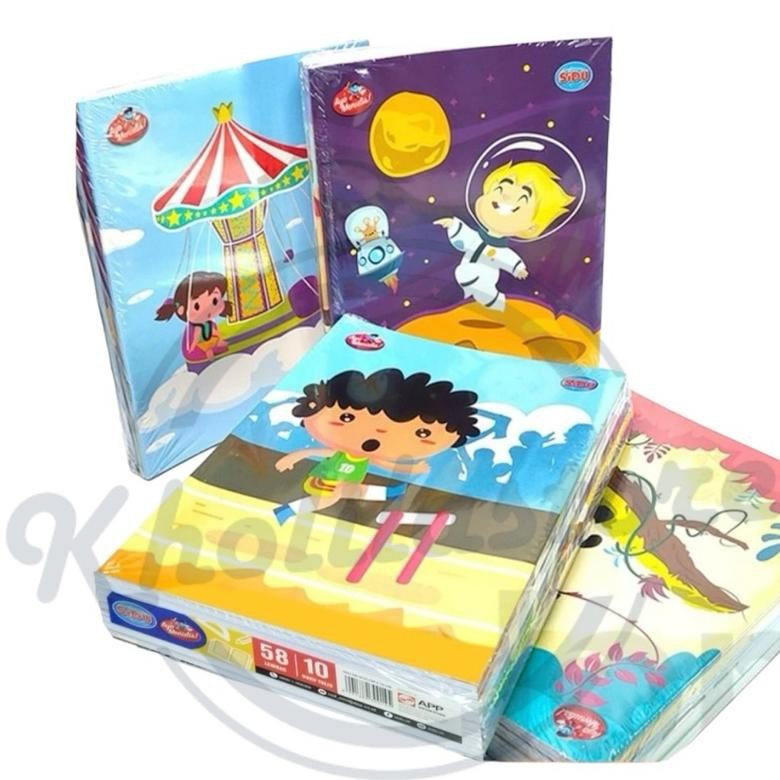 

Buku Tulis Sidu 58 lembar isi 10 pcs yang laris