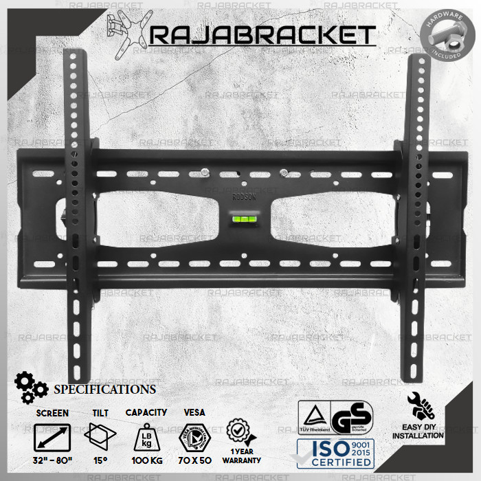 Cuci Gudang Braket Breket Bracket Tv Led Uhd 40 42 43 49 50 55 60 65 70 75 80 Inch