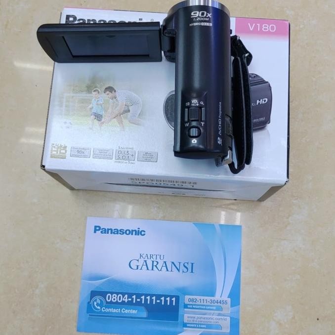 [ Rey Acc ] Panasonic Hc-V180 Hd Camcorder (Resmi)