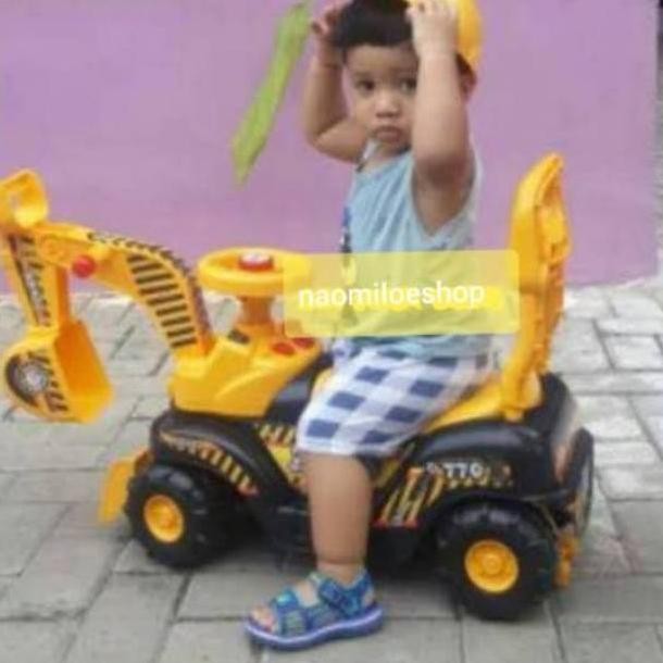 Baru MAINAN EXCAVATOR DORONG/BEKO DORONG ANAK mainan mobil dorong anak laki laki Berkualitas