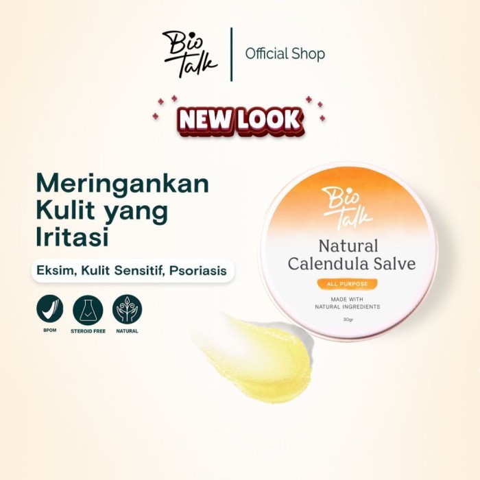 Termurah Bio Talk Calendula Healing Salve Eczema Krim Luka Biotalk Original