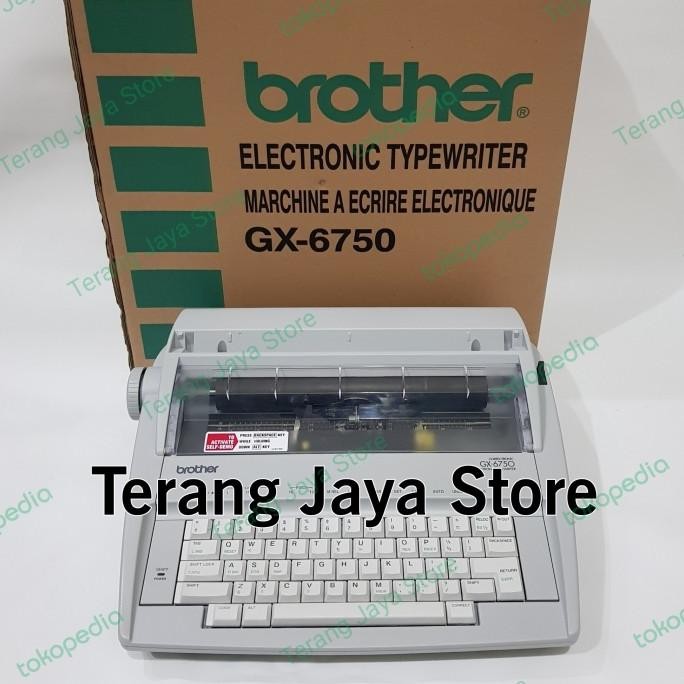 

BEBAS ONGKIR - Mesin Tik Elektrik Brother GX-6750 Mesin Ketik Brother GX-6750