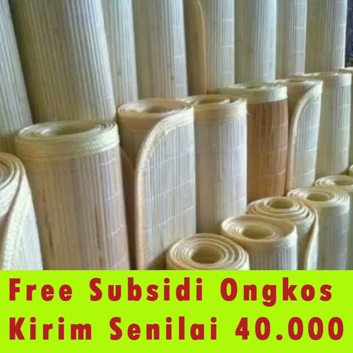 Tikar Rotan Saburina, 200x300, Lampit Rotan Kalimantan, Karpet Rotan