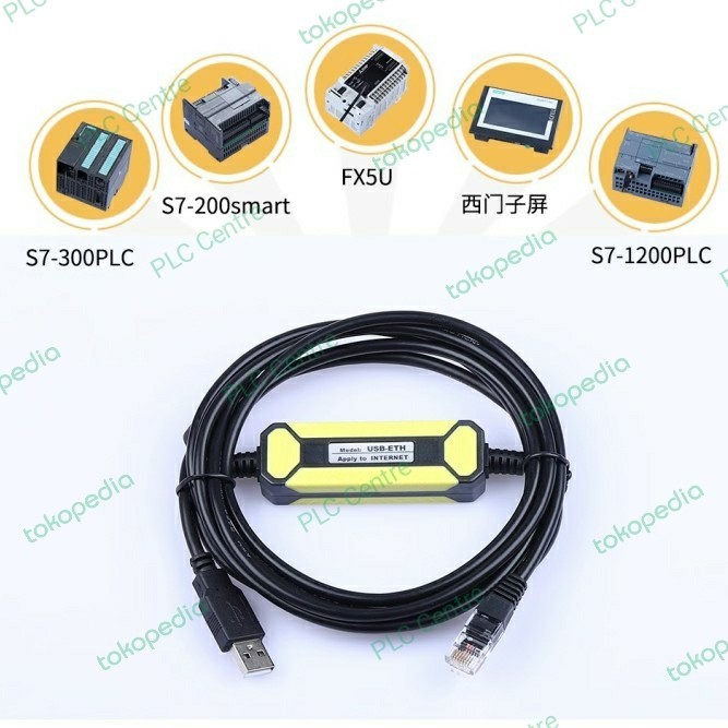 NEW SALE Kabel PLC Siemens USB-ETH for S7-1200 1500 200 Smart FX5U