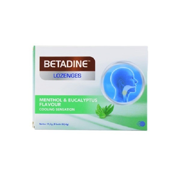 

BETADINE LOZENGES MENTHOL 19.2G
