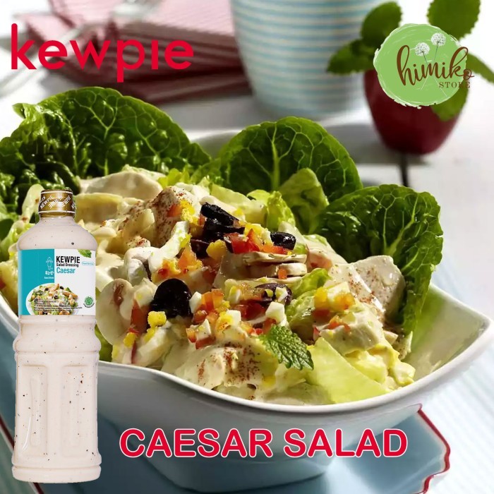 

Ready Salad Dressing Kewpie Caesar Salad Saus Siram 1 Liter - Caesar Salad