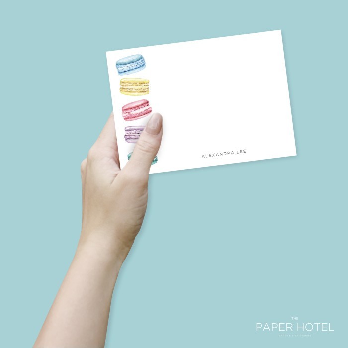 

Notecard - The Macaroons (Personalized Initials/ Name, 16pcs)
