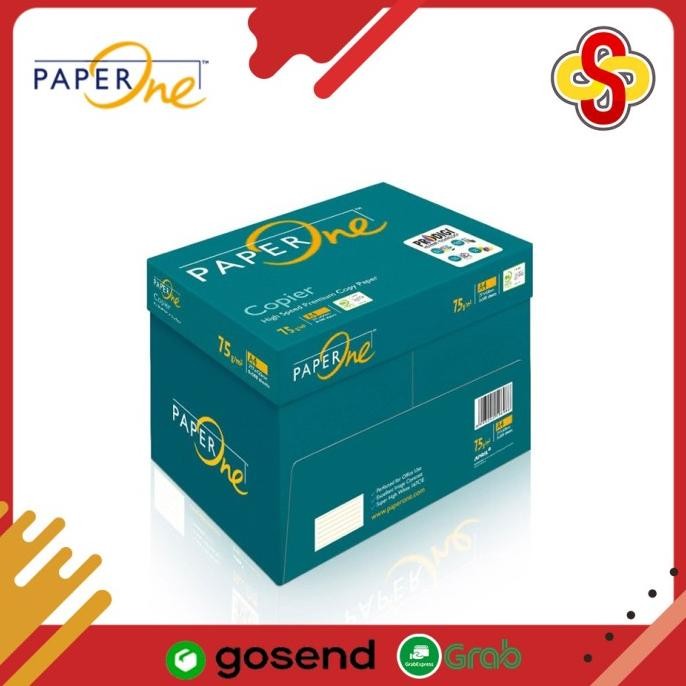 

TERMURAH - Kertas HVS Paper One A4 75 gr (1 Box)