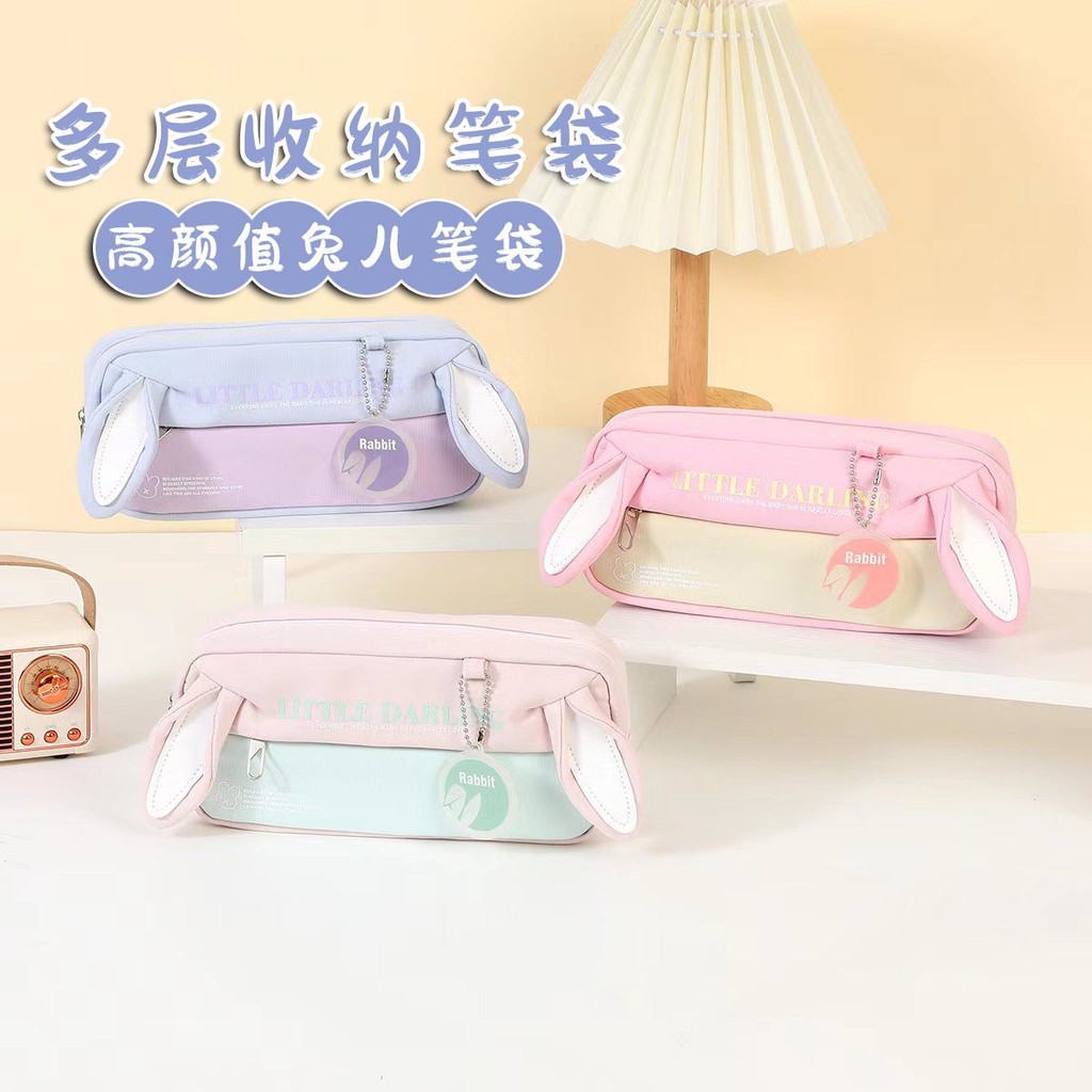 

Kotak Alat Tulis Portabel, Tempat Pensil Sederhana Kapasitas Besar