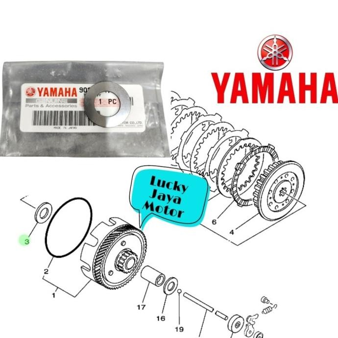 >*>*>*>*] Plat Plate Thrust Ring Rumah Kopling Rx king Rxk Rxking Tipis Made In Japan Original Yamah
