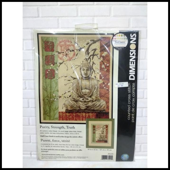 

Paket Kristik Original Dimensions 35220 Purity Strength Truth Budha