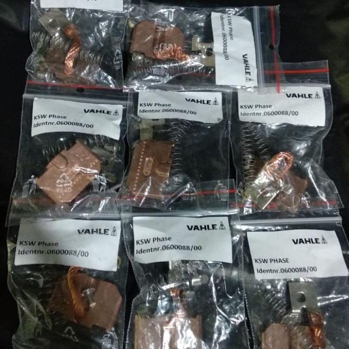 

T E R B A R U Carbon/Karbon Brush Vahle Type KSW 4/40 1-HS Original