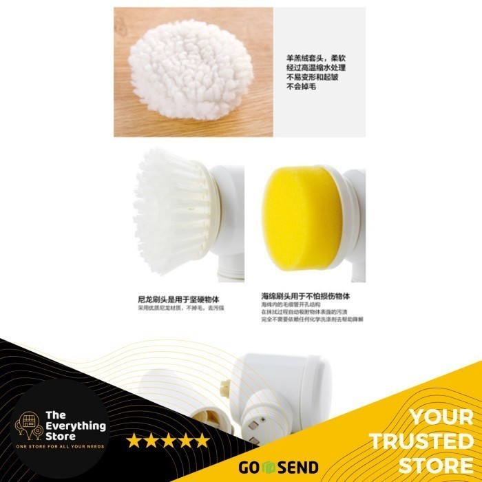 

T E R B A R U Brush Lee 5 in 1 ORIGINAL TES