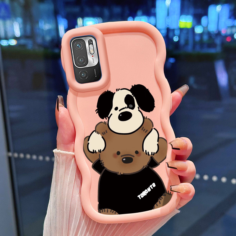 Casing Hp Untuk Xiaomi Redmi Note 10 Note 10s Note 11 SE POCO M5s Case Casing pola hari bagus Kesing