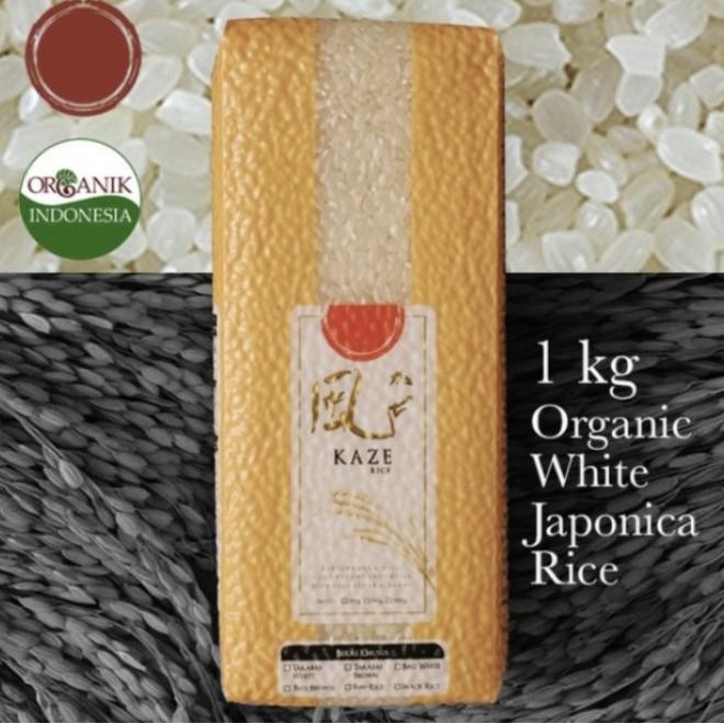 

Kaze Organic Japonica Rice Zero 0 Sugar 1Kgberas Jepang Japannese Rice