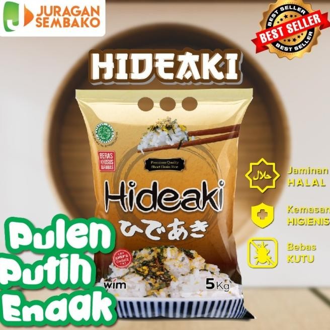 

Beras Jepang Hideaki 5 Kg