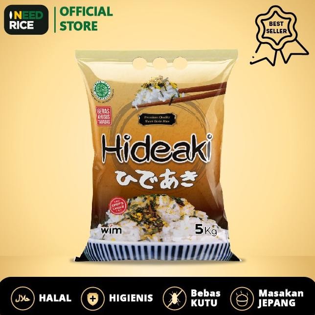 

Beras Jepang Hideaki 5Kg