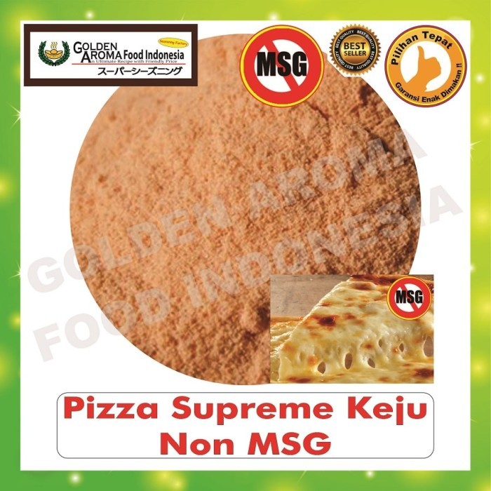 

Lhiu - Bumbu Tabur Pizza Supreme Keju Non Msg 1 Kg Bubuk Cheese Pizza Gafi