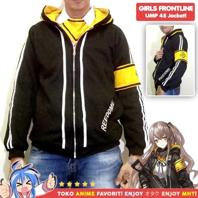 Jaket Hoodie Girls Frontline UMP45 - Kostum Anime Cosplay