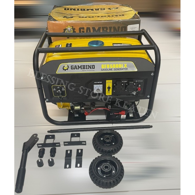 """] GASOLINE GENERATOR GAMBINO GFH5800LX / GENSET GASOLINE GENERATOR GAMBINO / GENSET 2500WATT
