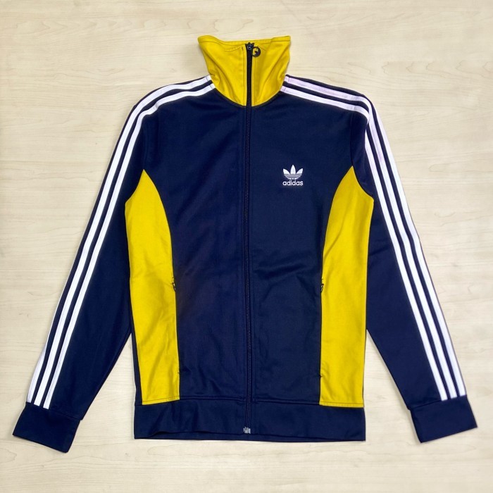 TRACKTOP ADIDAS EUROPE NAVY YELLOW ORIGINAL