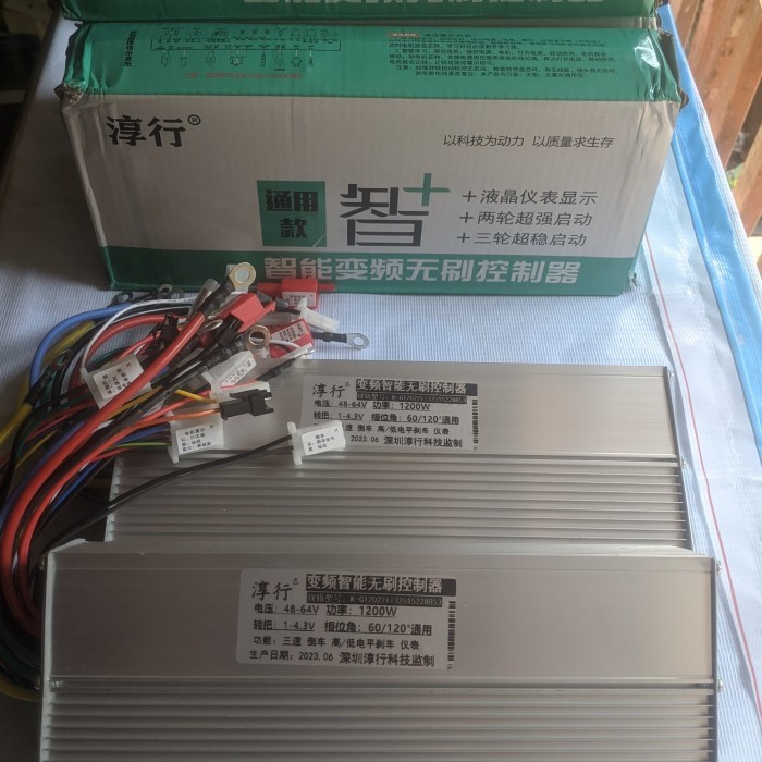 controller sepeda motor listrik 48v, 64v, 1200watt bldc