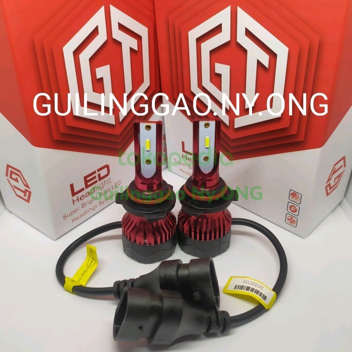 LAMPU LED GT LIGHT SUPER BRIGHT SOKET HB4/9006 LAMPU UTAMA