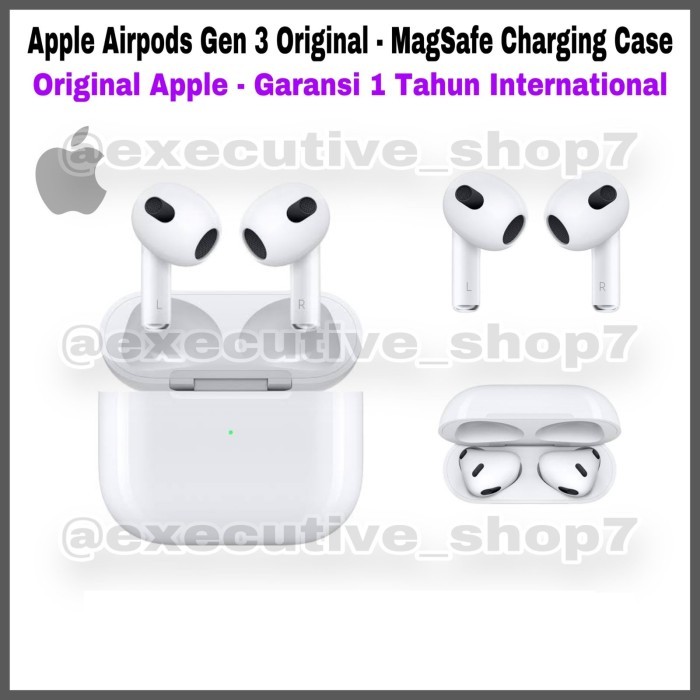 SALE Apple Airpods Gen 3 Original - Magsafe Charging Case - Original Apple