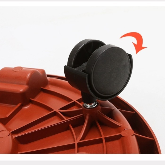 JUMBO TEMPAT ALAS TATAKAN VAS POT VASE RODA BUNGA TANAMAN TUMBUHAN