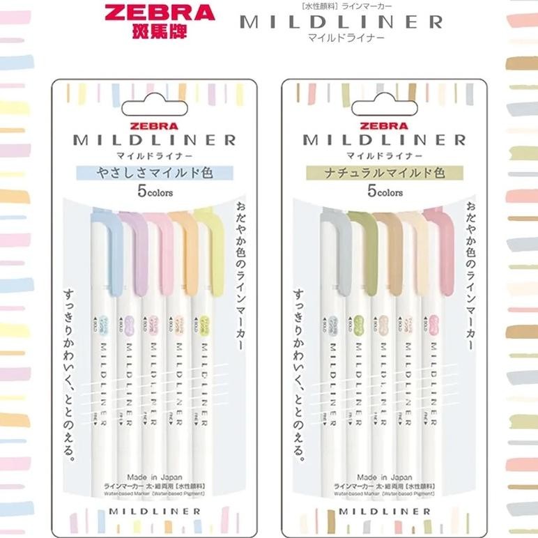 

Termurah Zebra Mildliner Gentle Natural Mild Colors Double Sided Highlighter New Colors Berkualitas