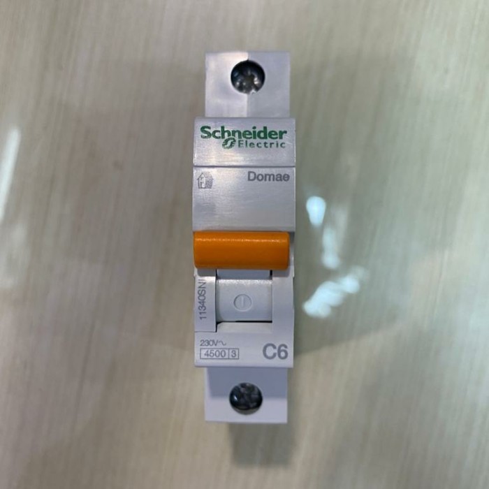 MCB 6A 1P Domae Schneider