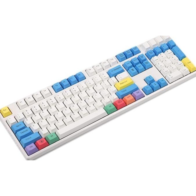Alcha Keycaps Pbt Chalk Single Shot Oem Profile 104 Keys Kode 8931