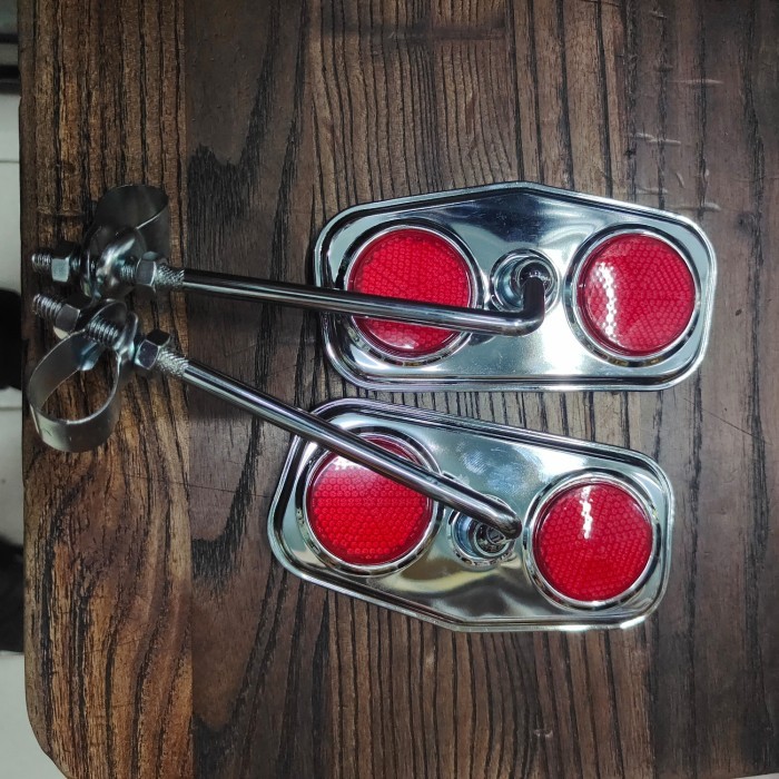 Spion scooter Vespa lowrider classic kaca Taiwan segi 5