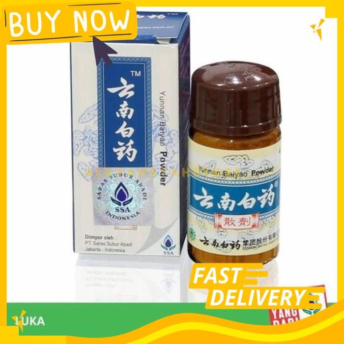

ALDYANSYAH STORE YUNNAN BAIYAO POWDER (BUBUK) -OBAT LUKA DALAM ,PENYEMBUHAN LUKA KUALITAS PRODUK TERBAIK!