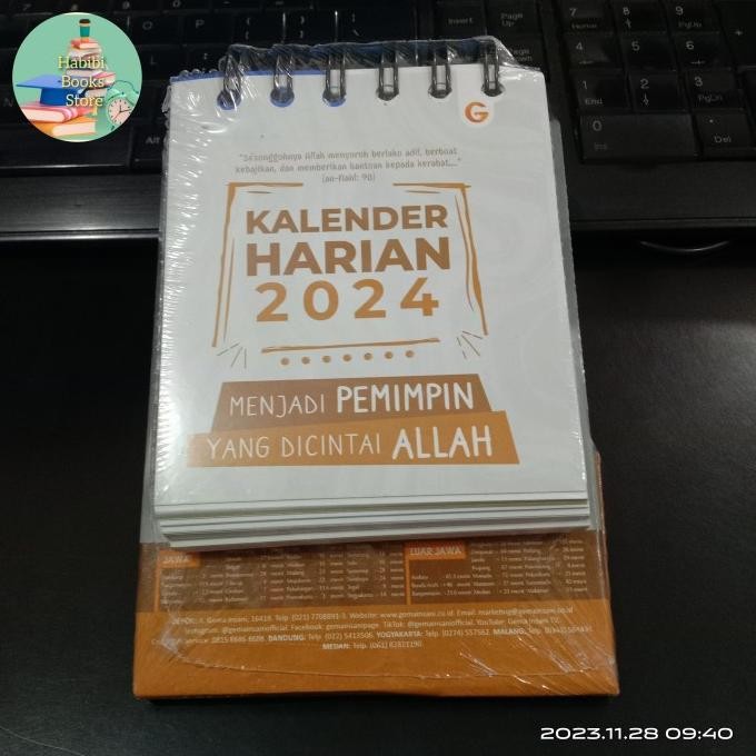 

Kalender Harian 2018 Muslim / Kalender Duduk / Kalender Meja Oleh Gip Kualitas Premium