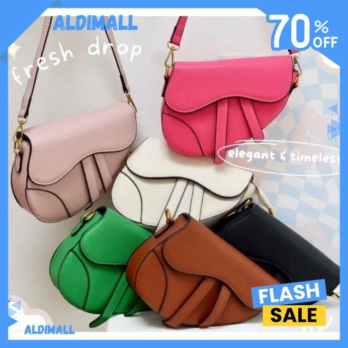 CLAIRE SHOULDER BAG TAS SELEMPANG WANITA FASHION PRODUK BAGUS BY ALDI MALL 